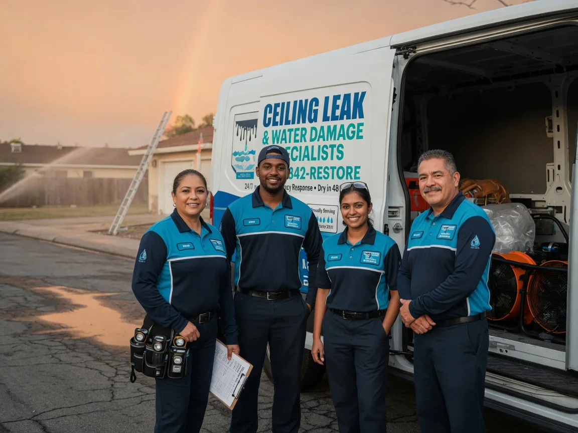 Ceiling Leak Cleanup company in Saint Louisville, OH