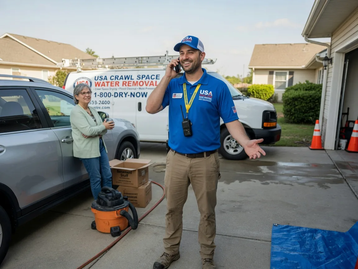 Crawl Space Water Removal Saint Louisville, OH FAQs